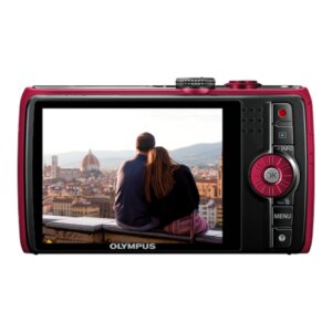 Olympus Digitalkamera SH-21 Red