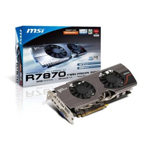 MSI HD 7870 R7870 Twin Frozr 2GD5/OC 2GB GDDR5 DVI/HDMI/2xminiDP PCIe