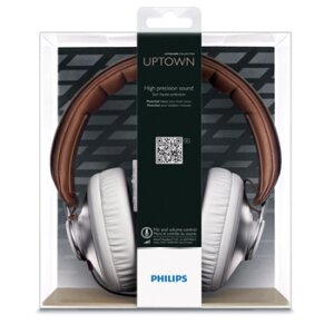 Philips SHL5905GY/10 CitiScape UPTOWN Headset - Grau Retro-Kopfhörer