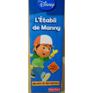 Mattel - T4824 - Handy Manny Werkbank + Werkzeugen