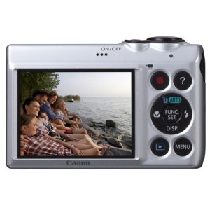 Canon PowerShot A1300 Digital Kamera 16MP (silber)