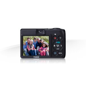 Canon PowerShot A1300 Digital Kamera 16MP (schwarz)