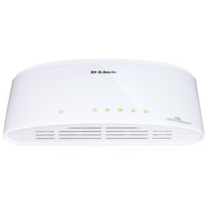 D-Link DGS-1005D 5-Port Gigabit Switch + D-Link PCI Adapter DGE-528T (Set)