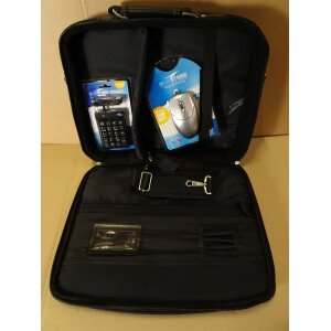 Port Designs Notebooktasche ca.35-45-10(H.B.T) + BlueStork Optische Maus 800DPI