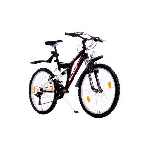 Karcher, 24 Zoll, 21-Gang-SHIMANO-»TZ50«-Kettenschaltung, schwarz-rot-weiß Juge