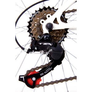 Karcher, 24 Zoll, 21-Gang-SHIMANO-»TZ50«-Kettenschaltung, schwarz-rot-weiß Juge