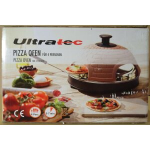 Ultratec Pizzaofen Pizzarette Classic - für 4 Personen
