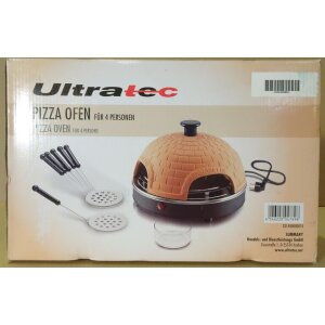 Ultratec Pizzaofen Pizzarette Classic - für 4 Personen