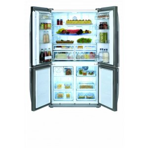Beko GNE114612X Side by Side Kühl-Gefrierkombination (Edelstahl) Energieeffiz