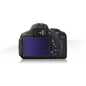 CANON EOS 600D Digitalkamera mit Objektiv EF-S18-55 IS (schwarz)