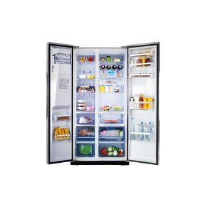 Panasonic NR-BG53V2-X Side-by-Side Kühlschrank (Edelstahl)  Energieeffizienzk