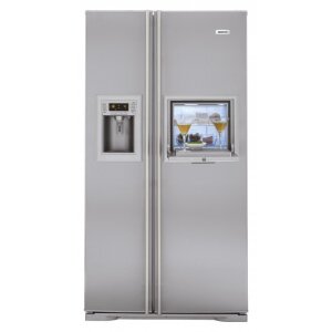 BEKO GNEV422X Side-by-Side Kühl-Gefrierkombination (Edelstahl) Energieeffizie