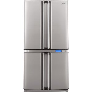 SHARP SJF800SPSL Side by Side Kühl-Gefrier-Kombination (silber) Energieeffizi