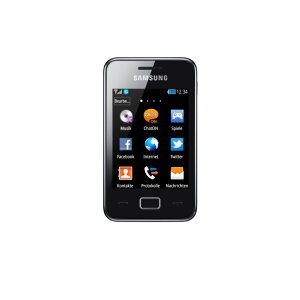 Samsung Star 3 GT-S5220 Smartphone Schwarz