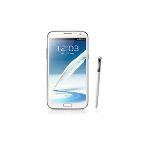 Samsung Galaxy Note II GT-N7100 Smartphone marble-weiß