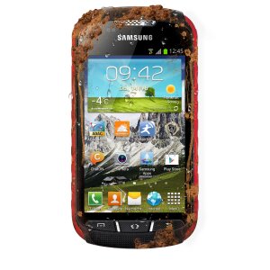 Samsung S7710 Galaxy Xcover 2 Smartphone schwarz/rot