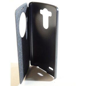 MYLB Flip Case für LG G3 Smartphone (Pour LG G3, noir)