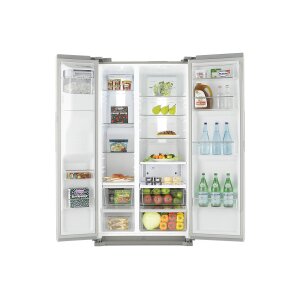 Samsung RS54HDRPBSR/EF Side by Side Kühlschrank Edelstahl-Optik Energieeffizi