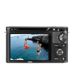 Nikon 1 J1 Systemkamera (10 Megapixel, 7,5 cm (3 Zoll) Display) schwarz inkl 1