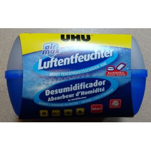 UHU 47090 Luftentfeuchter Original 1000 g Granulat selbstregulierend