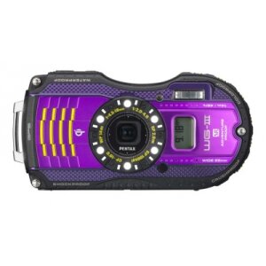 Pentax WG-3 GPS Digitale Unterwasserkamera violet