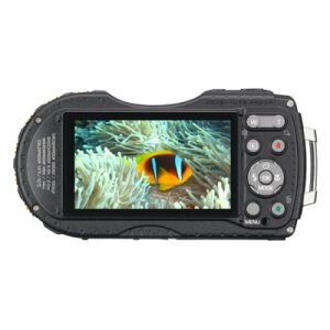Pentax WG-3 GPS Digitale Unterwasserkamera violet