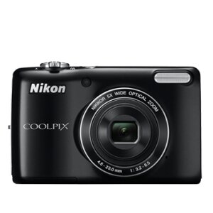Nikon Coolpix L26 - 16,1 MP, 5x zoom Digitalkamera - schwarz