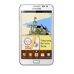 Samsung Galaxy Note N7000 Smartphone ceramic-white