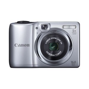 Canon PowerShot A1300 Digital Kamera 16MP (silber)