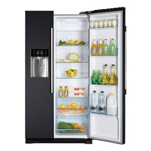Haier HRF-628IN6 Side-by-Side Kühlschrank anthrazit EEK: