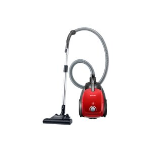 Samsung VC08QVNDCRD/EG Calypso Bodenstaubsauger (rot/schwarz)