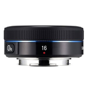 Samsung W16NB 16mm F2.4 für NX-Serie kompaktes Weitwinkelobjektiv