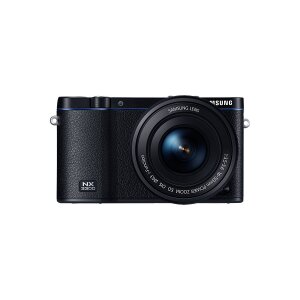 Samsung NX3300 Systemkamera EV-NX3300BOBDE (schwarz) + 16-50 mm Objektiv