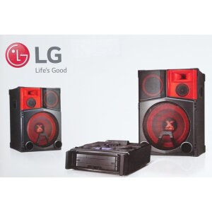 LG CM9950 Stereo Kompaktanlage Schwarz