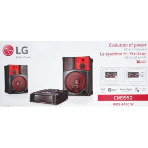 LG CM9950 Stereo Kompaktanlage Schwarz