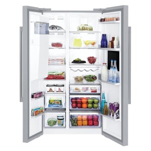 Beko GN 162420 X Side-by-Side Kühlschrank EEK:  A+