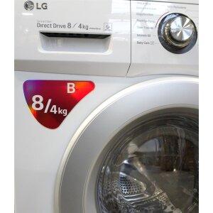 LG F1496AD1 Stand Waschtrockner Weiß