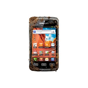 Samsung Galaxy Xcover S5690 Smartphone titan-grau