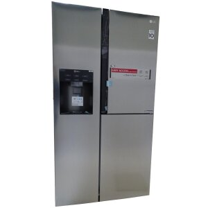 LG Electronics GSJ 561 PZUZ Side by Side Kühlschrank silber