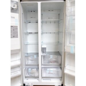 LG Electronics GSJ 561 PZUZ Side by Side Kühlschrank silber