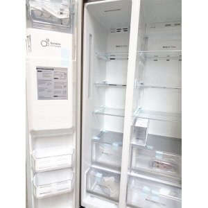 LG Electronics GSJ 561 PZUZ Side by Side Kühlschrank silber