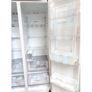 LG Electronics GSJ 561 PZUZ Side by Side Kühlschrank silber