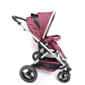 MOON Kombikinderwagen Benno-Set Design 963 purple-sport inkl. 3 in 1 B