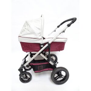 MOON Kombikinderwagen Benno-Set Design 963 purple-sport inkl. 3 in 1 B