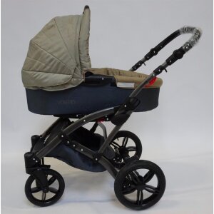 Knorr-Baby 3100-05 Kombikinderwagen Voletto Sport, schwarz-sand