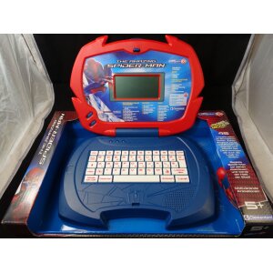Clementoni 69215 Spiderman Lernspielcomputer, Lerncomputer, Laptop