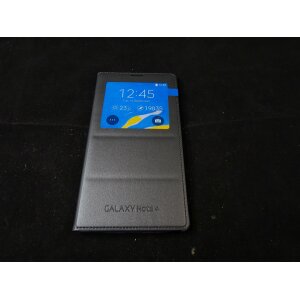 Samsung Galaxy Note 4 Tasche grau