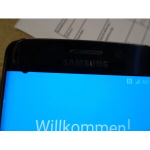 Samsung Galaxy S6 Edge Smartphone (12,9 cm (5,1 Zoll) Touch-Display, 3