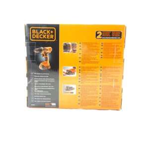 Black & Decker EGBL18Q-QW Akku-Bohrschrauber Bohrmaschine 18V Lithium-Ionen