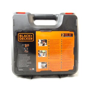 Black & Decker BDCD8KQ Akku-Bohrschrauber Bohrmaschine 10.8V Lithium-Ionen